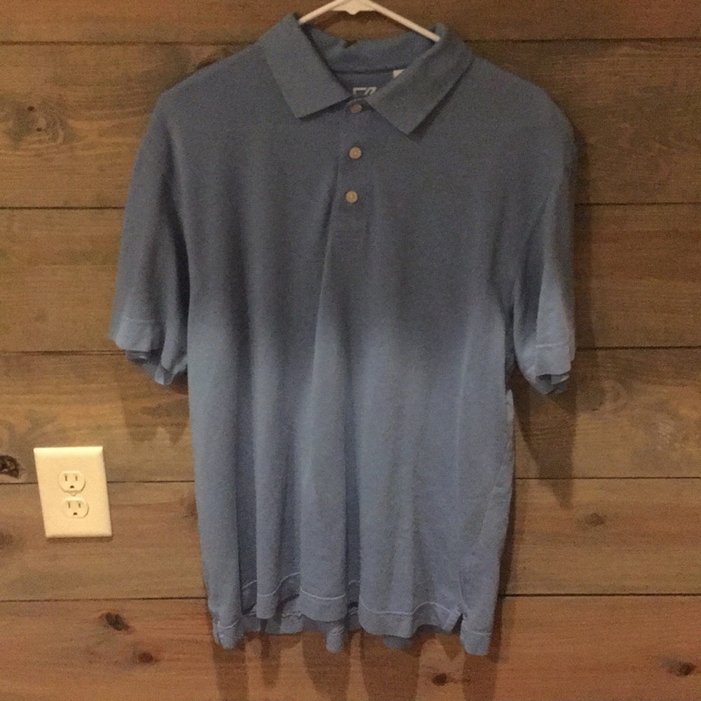 Light Blue Cutter and Buck DryTec polo size Large